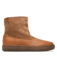 Buty dla chłopców - Kozaki Naturino Alpina 0013001418.11.0D06 DD Brązowy - miniaturka - grafika 1