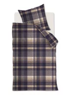 Pościel - Beddinghouse Komplet pościeli flanelowej "Joss" w kolorze fioletowym - miniaturka - grafika 1