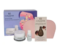 Zestawy kosmetyków damskich - Collistar Zestaw Collagen Krem do twarzy + Salicylic Acid Lotion + Self Tanning Próbka kropli + Kosmetyczka 15 ml - miniaturka - grafika 1