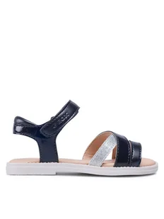 Geox Sandały J S. Karly G.D J5235D 002BJ C4002 M Granatowy - Buty dla chłopców - miniaturka - grafika 1