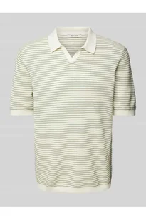 Koszulka polo z prążkowanymi wykończeniami model KIAN - Only & Sons - Koszulki męskie - miniaturka - grafika 1