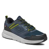 Buty dla chłopców - Sneakersy KangaRoos K-Uo Shore 81143 000 4054 Navy/Lime - miniaturka - grafika 1
