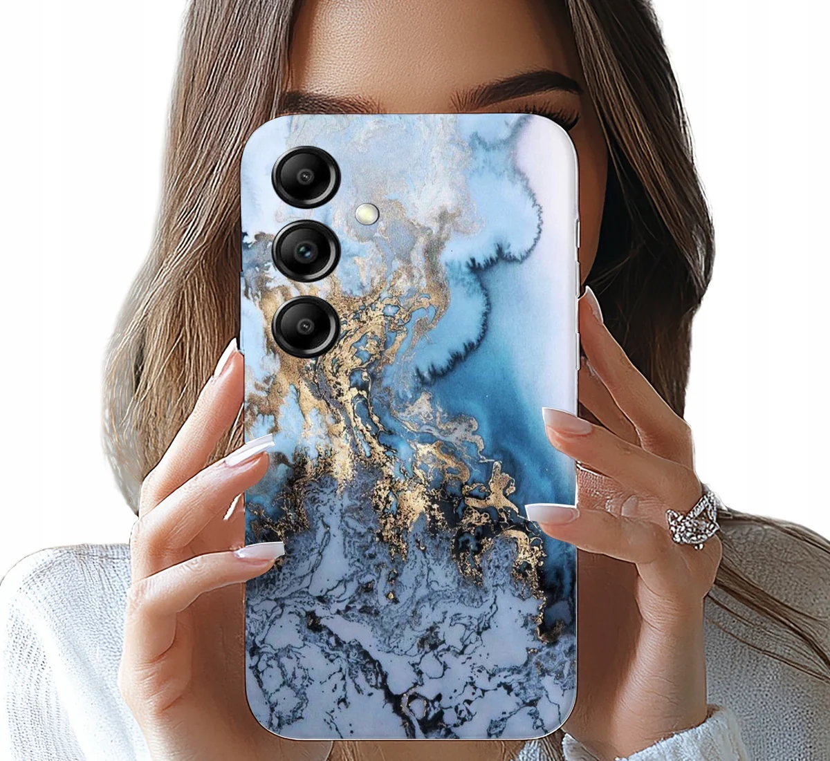 ETUI DO SAMSUNG A35 5G - MARMUREK MARMURKI DAMSKIE WZORY + SZKLO