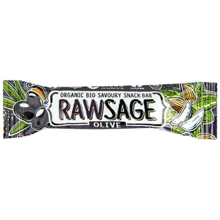 Baton Lifefood Rawsage BIO RAW oliwkowy - Batoniki - miniaturka - grafika 1