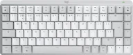 Klawiatury - Logitech MX Mini Mechanical for Mac klawiatura Biuro Bluetooth QWERTY US English Szary, Biały - miniaturka - grafika 1