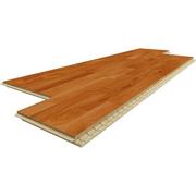 Podłogi drewniane - Deska podłogowa Dąb Gold 3-warstw. 3-lam. 2-str.faza lakier op.1,58m2 - miniaturka - grafika 1