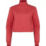 Bluzy damskie - FILA Damska bluza Tirana Cropped Turtle Neck Sweat Sweat Teaberry, L - miniaturka - grafika 1