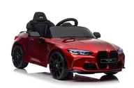 Pojazdy elektryczne dla dzieci - Auto Na Akumulator Bmw M4 Czerwone Lakierowane - miniaturka - grafika 1