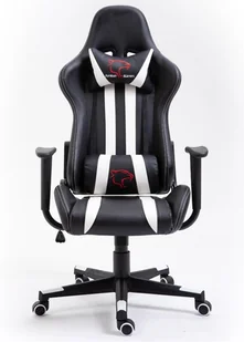 Furniture 4 gamers F4G FG33 Biały (F4GFG33W) - Fotele gamingowe - miniaturka - grafika 1