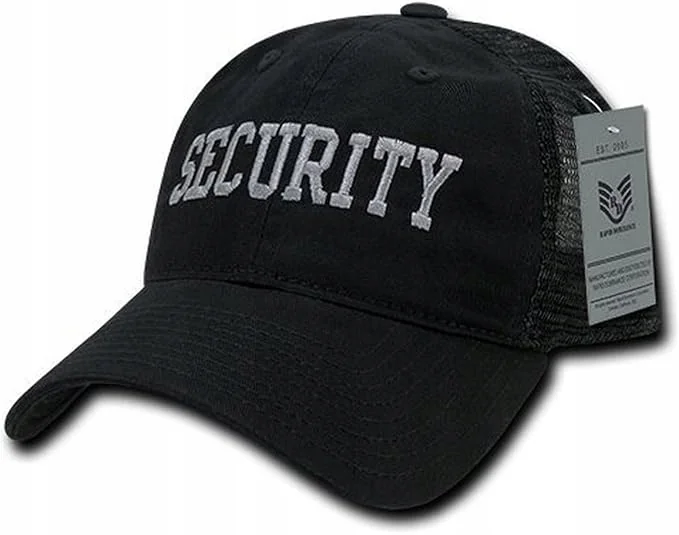 CZAPKA Z DASZKIEM TYPU TRUCKER RAPID DOMINANCE SECURITY REAXED - CZARNA