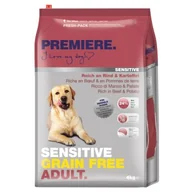 Sucha karma dla psów - PREMIERE Sensitive Grain Free Adult Wołowina 4 kg - miniaturka - grafika 1
