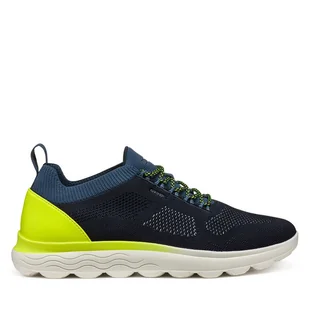 Sneakersy Geox U Spherica U55BYE 0009T C4502 Granatowy - Sneakersy męskie - miniaturka - grafika 1