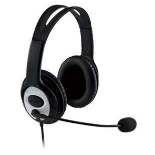 Microsoft LifeChat LX-3000 czarne - Słuchawki - miniaturka - grafika 1