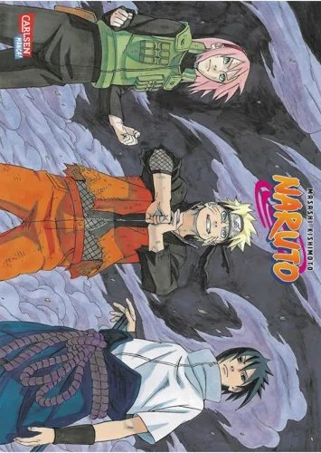 Plakat Anime Naruto NRTO_190 A1+ Custom Manga