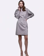 Odzież robocza - Sukienka medyczna In White 115 (44 r.), platyna - miniaturka - grafika 1