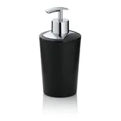 Mydelniczki i dozowniki mydła - Kela dozownik do mydła 0,35 l śred 8 x 17 cm czarny KE-24202 - miniaturka - grafika 1