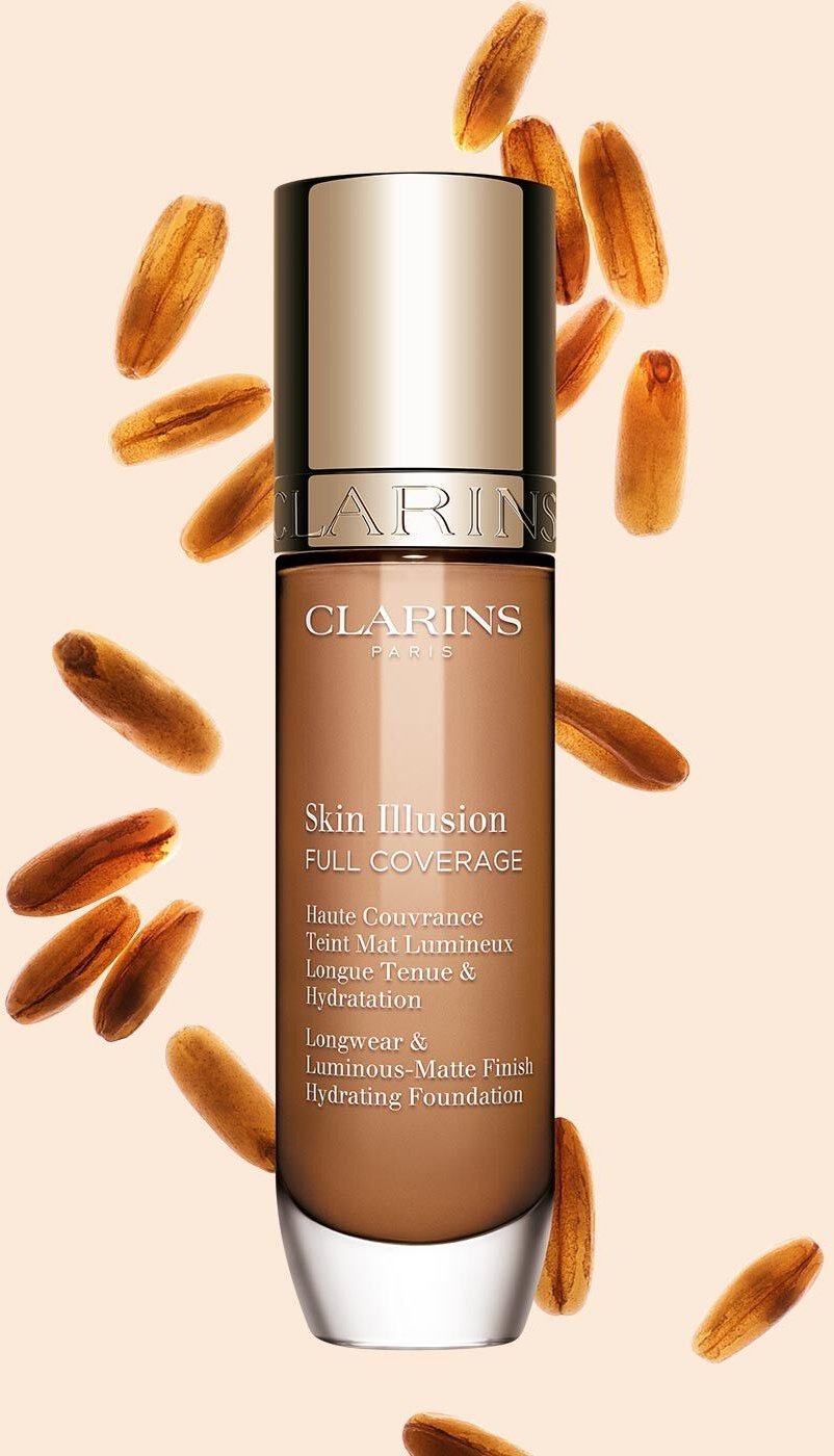 CLARINS SKIN ILLUSION FULL COVERAGE HYDRATING FOUNDATION 113C 30ML