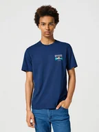 Koszule męskie - Męska koszulka t-shirt Wrangler GRAPHIC TEE M - miniaturka - grafika 1
