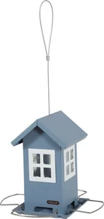 Zolux Karmnik dla dzikich ptaków Domek z 4 oknami niebieski - Karmniki dla ptaków - miniaturka - grafika 1