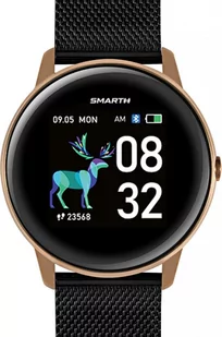 Smartwatch Smarth R3R.MB Czarny Sportowy - Monitory aktywności - miniaturka - grafika 1