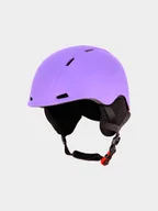 Kaski narciarskie - 4F Kask narciarski dziecięcy - fioletowy M (55-58cm) - miniaturka - grafika 1