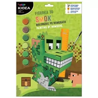 Zabawki kreatywne - Figurka 3D malowanie po numerach Game Smok Kidea - miniaturka - grafika 1