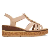 Sandały damskie - Sandały Rieker CEO-63778-31 - miniaturka - grafika 1