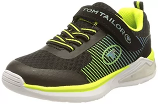 Buty dla chłopców - TOM TAILOR 3270101 sneakersy dla chłopców, czarny - Black Neon Lime Royal - 27 EU - grafika 1