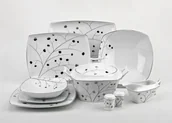 Serwisy obiadowe - Witek Home Witek Home Serwis obiadowy 12/43 Cotton 258562 - miniaturka - grafika 1