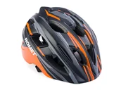 Kaski rowerowe - Kask Rowerowy Dzieciecy Romet Model 509 Szaro Pomaranczowy Mat M (52-56) - miniaturka - grafika 1