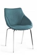 Fotele i krzesła biurowe - Unique Krzesło Lumi LF16 Jasny Niebieski - miniaturka - grafika 1