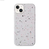 Etui i futerały do telefonów - UNIQ etui Coehl Terrazzo iPhone 14 Plus 6,7` piaskowy/sandstone - miniaturka - grafika 1