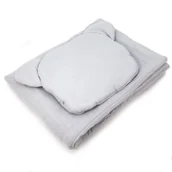 Koce i narzuty dla dzieci - Kerstin Kocyk Muślinowy 50 X 75 Cm + Podusia Miś - miniaturka - grafika 1