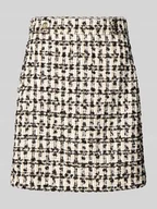Spódnice - Spódnica mini z detalem z logo model ‘Scara’ - miniaturka - grafika 1