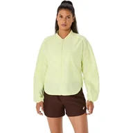 Kurtki damskie - ASICS 2012D138-750 NAGINO RUN ADJUSTABLE kurtka damska HUDDLE YELLOW, rozmiar S - miniaturka - grafika 1