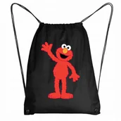 Plecaki worki - Worek Szkolny Na Buty Plecak Cookie monster elmo 3 - miniaturka - grafika 1