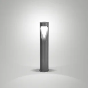 Fabas Luce Słupek oświetleniowy LED Teo, czarny - Lampy ogrodowe - miniaturka - grafika 1