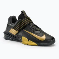 Sport OUTLET - Buty do podnoszenia ciężarów Nike Savaleos black/met gold antgracite infinite gold - miniaturka - grafika 1