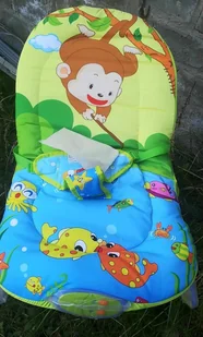 BENBABY 98660 LEŻACZEK - Leżaczki i huśtawki - miniaturka - grafika 1
