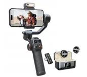 Gimbale - Hohem iSteady M6 + mikrofon Hawk HW-MIC201 - miniaturka - grafika 1