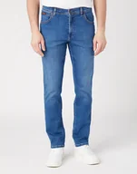 Spodnie męskie - Męskie spodnie jeansowe proste Wrangler TEXAS SLIM W31 L32 - miniaturka - grafika 1