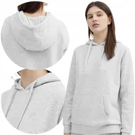 Bluzy damskie - BLUZA DAMSKA BAWEŁNIANA 4F KANGURKA Z KAPTUREM R. XXL - miniaturka - grafika 1