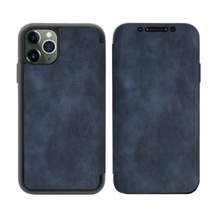 Beline Etui Leather Book iPhone 11 Pro niebiesk i/blue - Etui i futerały do telefonów - miniaturka - grafika 1
