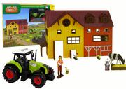 Samochody i pojazdy dla dzieci - Zestaw Gospodarstwo Rolne Farma Traktor 62 El. - miniaturka - grafika 1