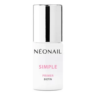 NeoNail SIMPLE - BIOTIN PRIMER - Bezkwasowy primer do lakierów Simple - 7,2 ml - Lakiery hybrydowe - miniaturka - grafika 1