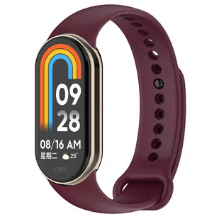 Pasek silikonowy Vanfone do Xiaomi Mi Band 8, bordowy - Akcesoria do smartwatchy - miniaturka - grafika 1