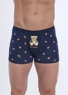 Majtki męskie - SZORTY CORNETTE TA-280/245 BOSS (kolor granat, rozmiar M) - miniaturka - grafika 1