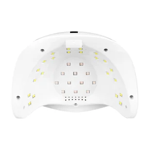 Lampa UV Dual Led Glow S1 168W srebrna - Lampy UV do paznokci - miniaturka - grafika 5