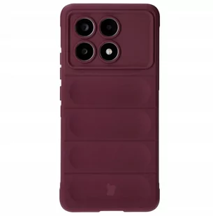 Etui Bizon Case Tur do Xiaomi Poco X6 Pro, ciemnofioletowe - Etui i futerały do telefonów - miniaturka - grafika 1