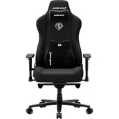 Fotele gamingowe - Fotel gamingowy ANDA SEAT Novis Plus XL Czarny - miniaturka - grafika 1